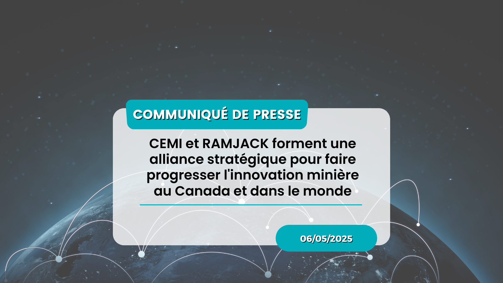 CEMI et RAMJACK forment une alliance stratégique