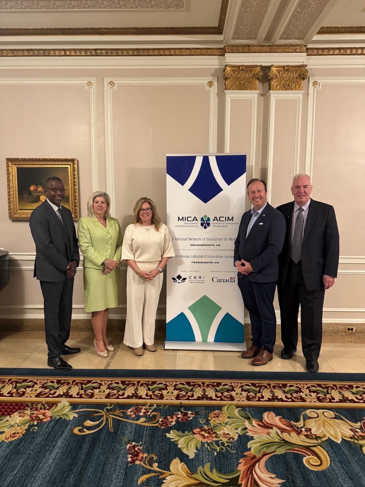Innovation miniere sur la Colline a reuni gouvernements, industrie et leaders de l'innovation pour faire progresser la competitivite miniere du Canada
